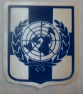 Tygmärke Dekal FN UN Finland Suomi United Nations