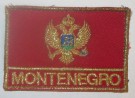 Nationsflagga Montenegro Kardborre