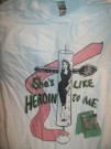 T-Shirt Gun Club She´s like heroin to me: L+
