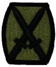 10th Infantry Division Kardborre Multicam OCP