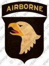 Hjälmdekal 101st Airborne Div. #AD013 US Army WW2 repro