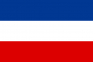 Flagga Jugoslavien 150x90cm