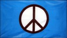 Flagga Peace sign 150x90cm