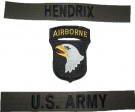 Jimi Hendrix Kit 101st Airborne Subdued