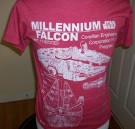 Star+Wars+T-Shirt+Millennium+Falcon+Blueprint:+S