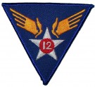 Tygmärke+12th+USAAF+US+Army+Air+Force+WW2