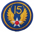 Tygmärke+15th+USAAF+US+Army+Air+Force+WW2