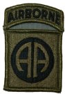 82nd+Airborne+Division+++Båge+++Kardborre+Tygmärke+Multicam+Tan