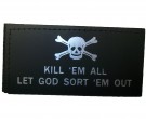 Badge Leather badge US Army Kill ´em all...