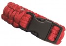 Armband Paracord Bracelet Red Plastlås