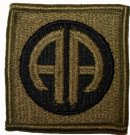 82nd Airborne Division Tygmärke Tan Multicam