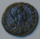 Romerskt mynt Constantius Gallus Original