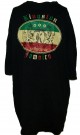 Rasta Reggae Kingston Jamaica Adidas T-Shirt: XXL