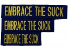Moral-strip Embrace the Suck Blue/Yellow