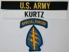 Apocalypse Now Kurtz Patch-Set Special Forces Färg