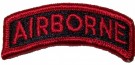 Airborne båge Svart-Röd med ram