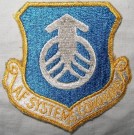 Air Force Systems Command Tygmärke färg