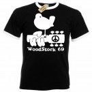T-Shirt Woodstock Peace Festival 1969: S/M