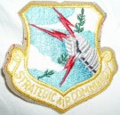 Strategic Air Command USAF Tygmärke färg