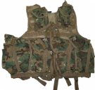 Stridsväst Molle 8 fickor MultiCam MTP