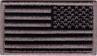 USA Flagga Foliage Grå/grön omvänd: Med eller utan kardborre