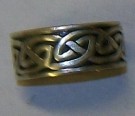 Ring Celtic Ireland Silver: Ca 20mm