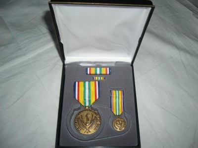 WW2 Middle East War Zone Medaljset x4