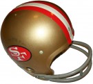 San Fransisco 49ers NFL Vintage 60-tal hjälm Easy Rider