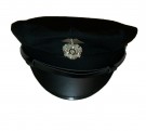 Hatt+Police+NYPD+USA+Svart+med+Badge