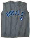 Kansas City Royals #6 MLB Baseball skjorta PRO: XL