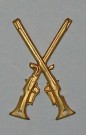 Truppslagstecken Infanteriet Guld m/39-60 WW2
