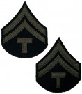 Rank+Technician+5th+Grade+Olivgrön+US+Army+WW2+repro