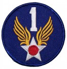 Tygmärke+1st+USAAF+US+Army+Air+Force+WW2