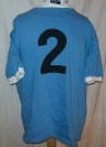 Manchester City #2 Wembley 1954-55 Retro tröja: XL