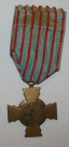 Croix du Combattant Medalj WW2 original