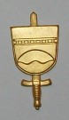 Truppslagstecken Väg & Vattenbyggnadskåren Guld m/39-60 WW2