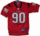 Houston Texans #90 Williams NFL On-Field Matchtröja SIGNERAD x3: S