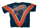 Chicago Bears Tie-Dye Batik T-Shirt: XL