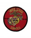 Sniper School USMC Quantico tygmärke