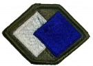 96th Infantry Division Tygmärke färg Original