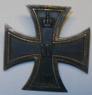 Eisernes Kreuz 1. Klasse 1914 Skruv WW1 Original