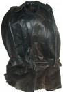 Mantel Läderrock Kappa svart: C50