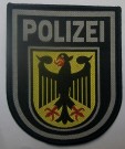Ärmmärke Polizei Adler Tyskland