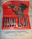Meat Loaf Konsertaffisch Isstadion 1994 Original