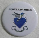 Badge Knappmärke Leonard Cohen Original Stor