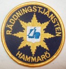 Tygmärke Räddningstjänsten Hammarö Sverige