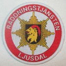 Tygmärke Räddningstjänsten Ljusdal Sverige