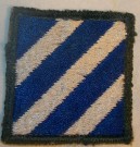 3rd Infantry Division Tygmärke WW2 Original