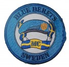 Blue Berets MC Sweden FN UN Tygmärke Kardborre