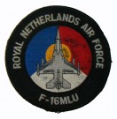 Tygmärke Royal Netherlands Air Force F-16